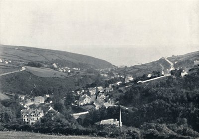 Laxey - Generelt syn, 1895 av Unbekannt