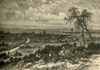 Leeds i den tidlige delen av det attende århundre, 1898. av Unbekannt