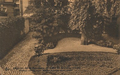 Legasjonen av Republikken Cuba i Brussel, den cubanske ambassaden i Brussel, c1924 av Unbekannt