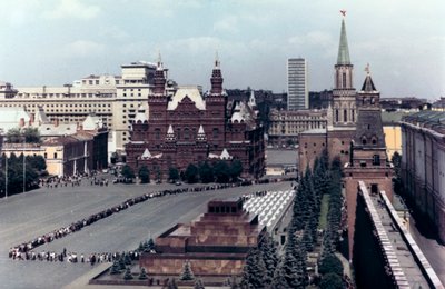 Lenins mausoleum, Røde plass, Moskva, 1980 av Unbekannt