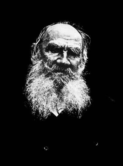 Leo Tolstoy , russisk forfatter, ca 1900 1956 av Unbekannt