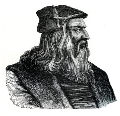 Leonardo da Vinci, 1500-tallet, 1870 av Unbekannt