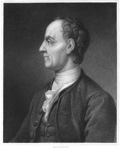 Leonhard Euler 1707–1783, sveitsisk matematiker, 1835 av Unbekannt