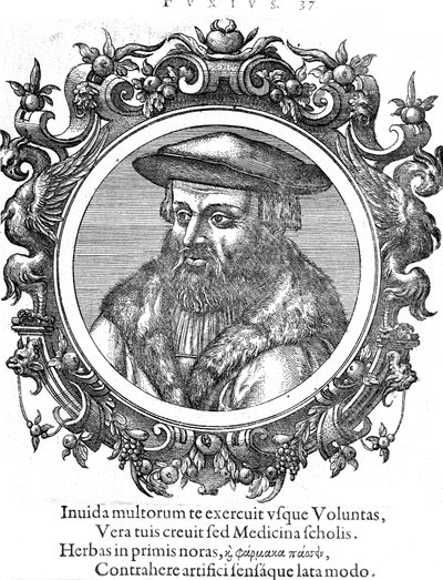 Leonhard Fuchs , tysk botaniker og lege av Unbekannt