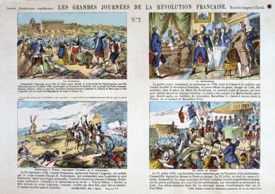 Den franske revolusjonens store dager, revolusjonen i 1789, Frankrike av Unbekannt