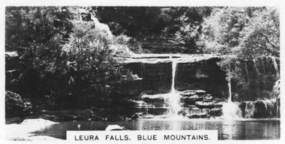 Leura Falls, Blue Mountains, Australia, 1928 av Unbekannt