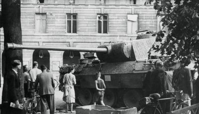 Frigjøring av Paris, august 1944 av Unbekannt