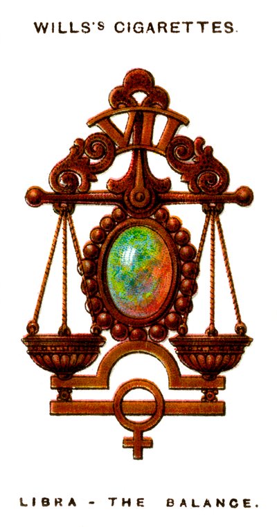 Libra, The Balance, 1923 av Unbekannt