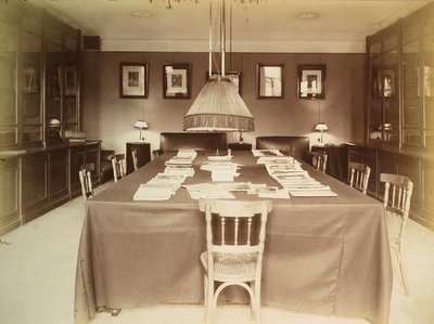 Bibliotek, House of Association of Literature and Arts, Russland, 1910-tallet av Unbekannt