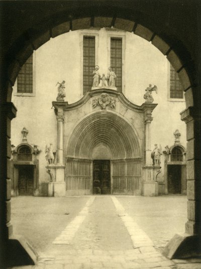 Lilienfeld Abbey, Niederösterreich, c1935. av Unbekannt