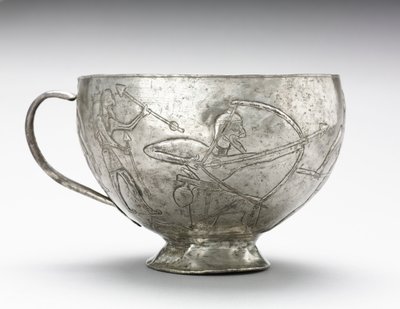 Løvejaktbeger , 1100-1000 f.Kr. av Unbekannt