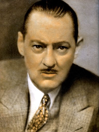 Lionel Barrymore , amerikansk skuespiller, 1934-1935 av Unbekannt
