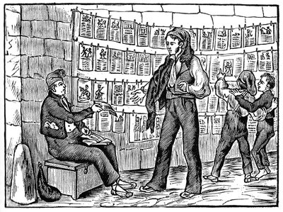 Cordel Literature, Barcelona, ​​​​1850. av Unbekannt
