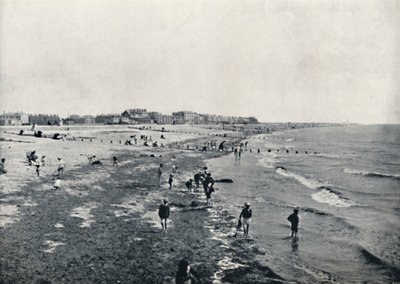 Littlehampton - Padling ved lavt vann, 1895 av Unbekannt