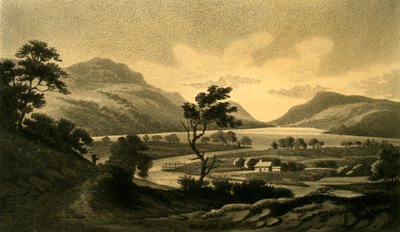 Loch-tay, fra Killin, 1802. av Unbekannt