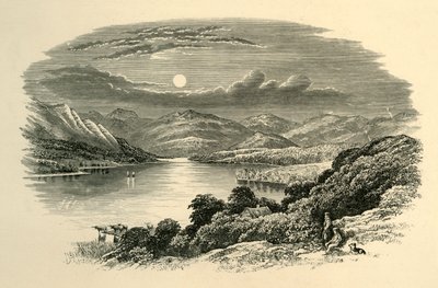 Loch Awe, ca 1890. av Unbekannt