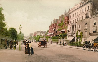 London. Bayswater Road, ca 1900-tallet. av Unbekannt