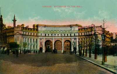 London, Inngang til kjøpesenteret, c1913 av Unbekannt