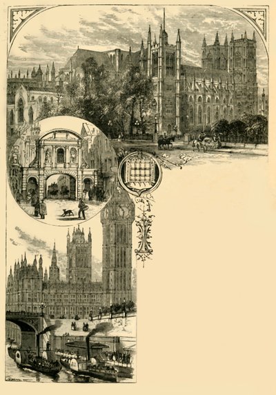 London. Westminster og de vestlige forstedene, 1881. av Unbekannt
