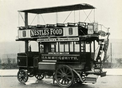 London dampbuss, 1902, 1947. av Unbekannt