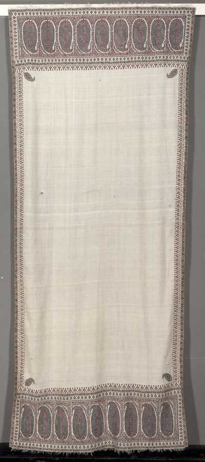 Langt sjal, ca. 1815. av Unbekannt