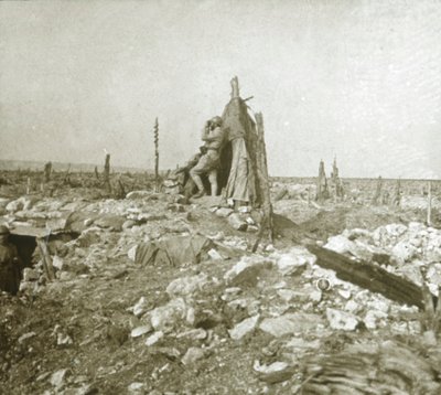 Utkikkspost, Fort Vaux, Nord-Frankrike, c1914-c1918 av Unbekannt