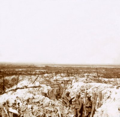 Ser mot den tyske frontlinjen, c1914-c1918 av Unbekannt