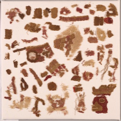 Løse tekstilfragmenter, ca. 50-650. av Unbekannt