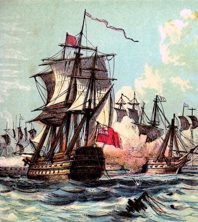 Lord Howes Victory, 1794 c1850-årene av Unbekannt