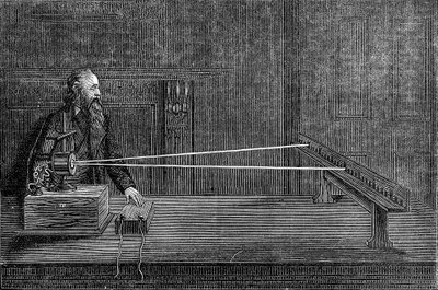 Lord Kelvins speilgalvanometer, 1876 av Unbekannt