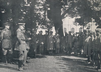 Lord Kitchener henvender seg til indiske pasienter, 20. juli 1915, 1939 av Unbekannt
