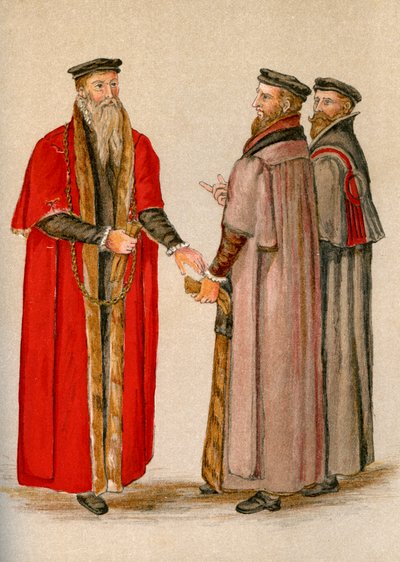 Lord Mayor and Aldermen, 1893 av Unbekannt