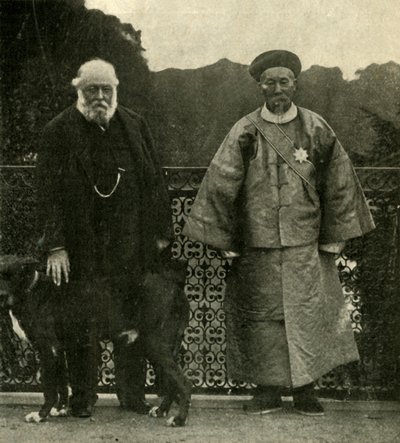 Lord Salisbury og Li Hung Chang, 1901. av Unbekannt