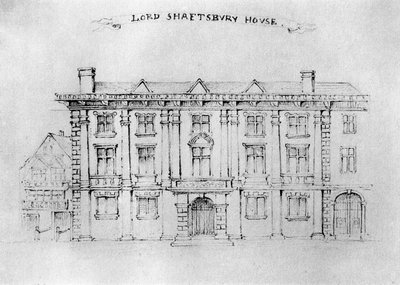 Lord Shaftbury House, Aldersgate Street, 1908 av Unbekannt