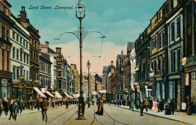 Lord Street, Liverpool, c1910 av Unbekannt