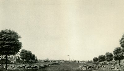 Lord Wellesley gjennomgår livvakten ved Ballygunge, c1770, c19250. av Unbekannt