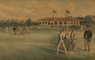 Lords Cricket Ground, 1800-tallet. av Unbekannt
