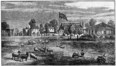 Lords cricketbane, London, 1836 1912 av Unbekannt