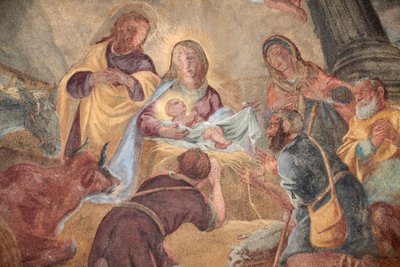 Loreto kirke ; Fødselsmaleri Praha Tsjekkia av Unbekannt