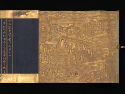 Lotus Sutra, kapittel 12 og 14, ca. 1667. av Unbekannt