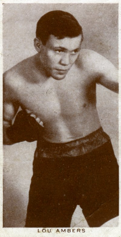 Lou Ambers , amerikansk bokser, 1938 av Unbekannt