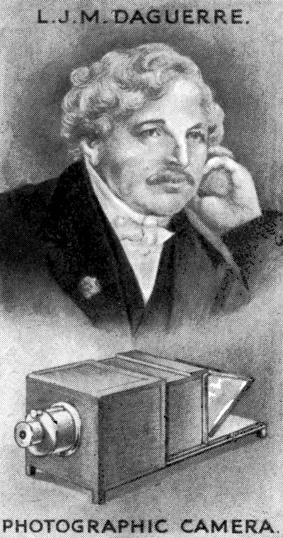 Louis-Jacques-Mande Daguerre, fransk kunstner og kjemiker, c1924 av Unbekannt