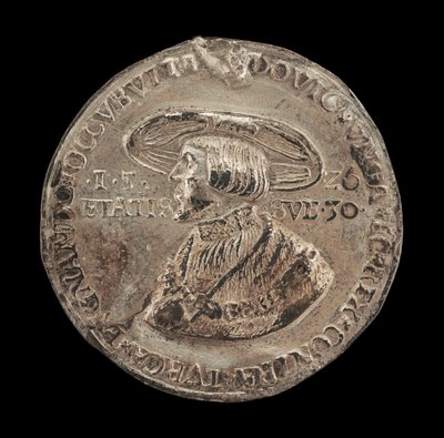 Ludvig II, 1506-1526, konge av Ungarn og Böhmen 1516 [forside], 1526. av Unbekannt