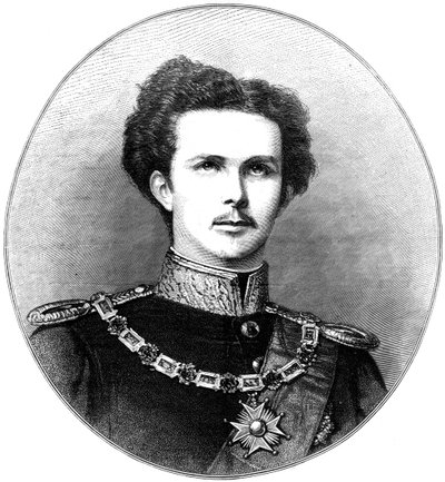 Louis II, kongen av bayerne, 1800-tallet av Unbekannt