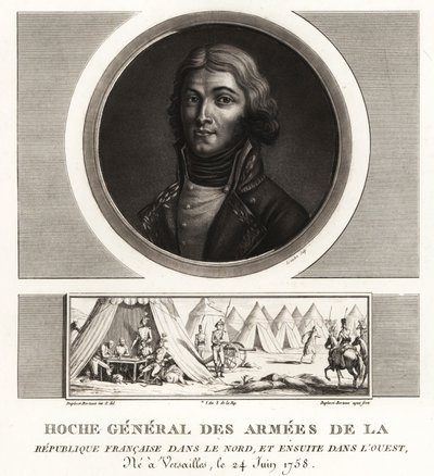 Louis Lazare Hoche, revolusjonær general for hærene i den franske republikken, døde i Wetzlar i 1797 av Unbekannt