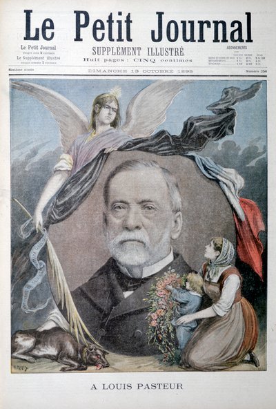 Louis Pasteur , fransk kjemiker, 1895 av Unbekannt