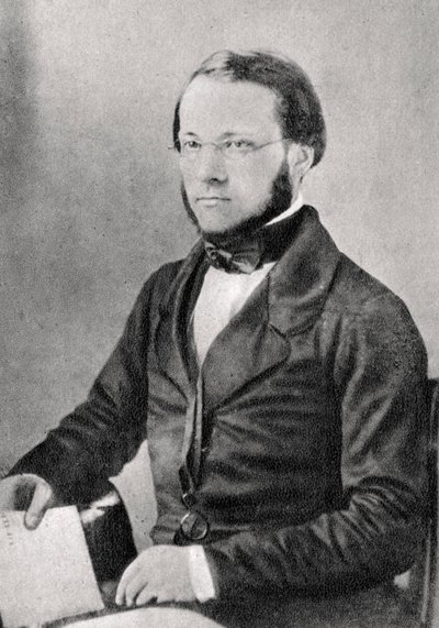 Louis Pasteur , fransk kjemiker og mikrobiolog, 1852 av Unbekannt