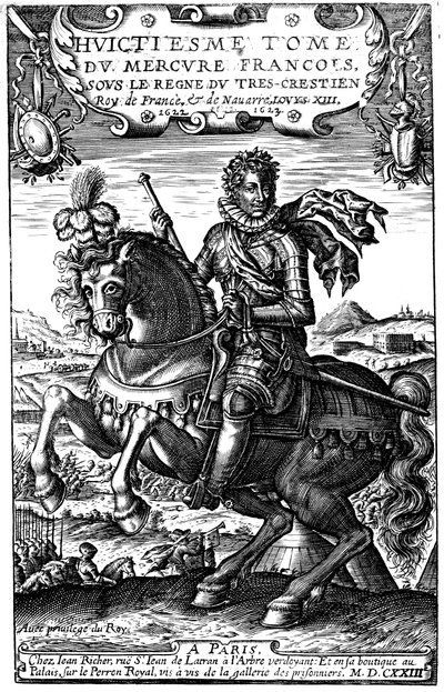Ludvig XIII av Frankrike, 1623 av Unbekannt