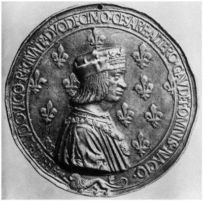 Ludvig XII, konge av Frankrike, 1499 1958 av Unbekannt