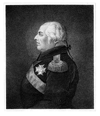 Ludvig XVIII, konge av Frankrike av Unbekannt